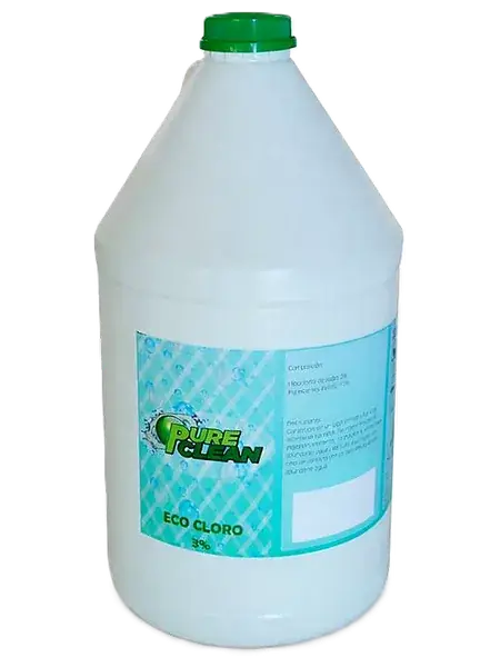 Galón de Cloro PureClean, producto de limpieza fabricado por LIMPSA