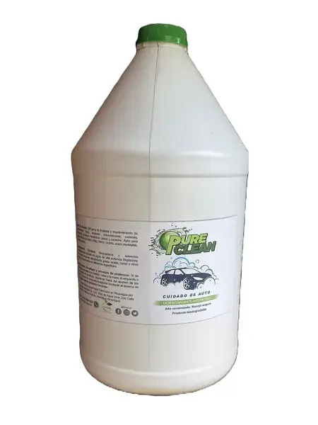 Galón de Desengrasante automotriz EcoClean, producto de limpieza fabricado por LIMPSA